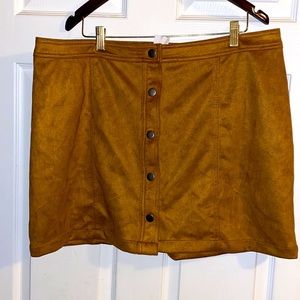 No boundaries button down skirt Juniors size XXXL (21)